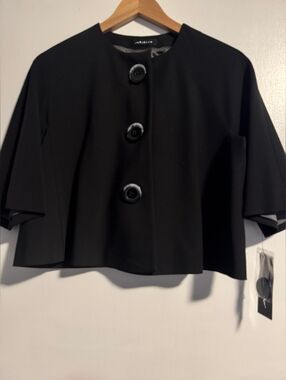Atelier Sona Black Cropped Jacket